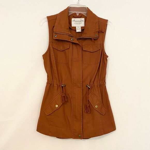 American Rag Cie denim reddish-brown size small - Picture 1 of 7